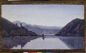 Lago di Piediluco, Umbrien, 19. Jahrhundert von Jean Baptiste Camille Corot